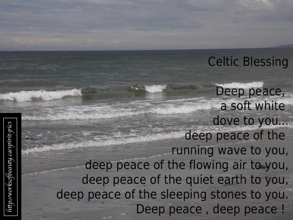Picture of celtic blessing